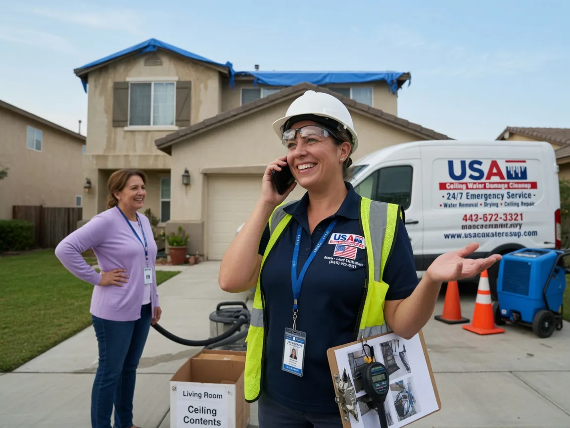 Ceiling Water Damage Restoration Olsburg, KS FAQs