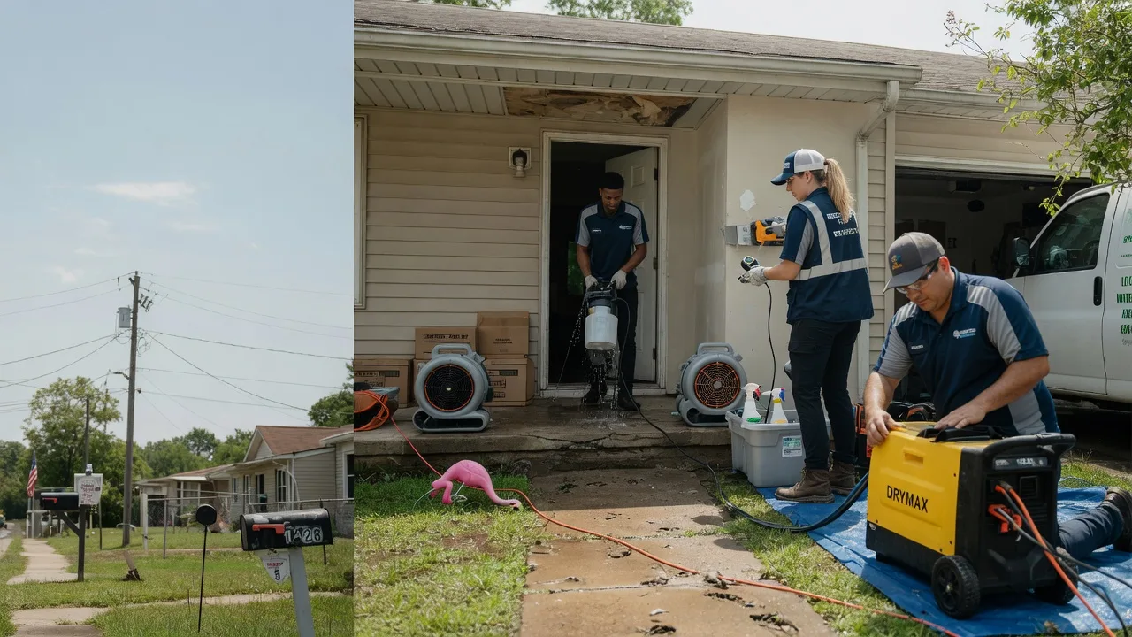Storm Damage Water Removal in Olsburg, KS near me